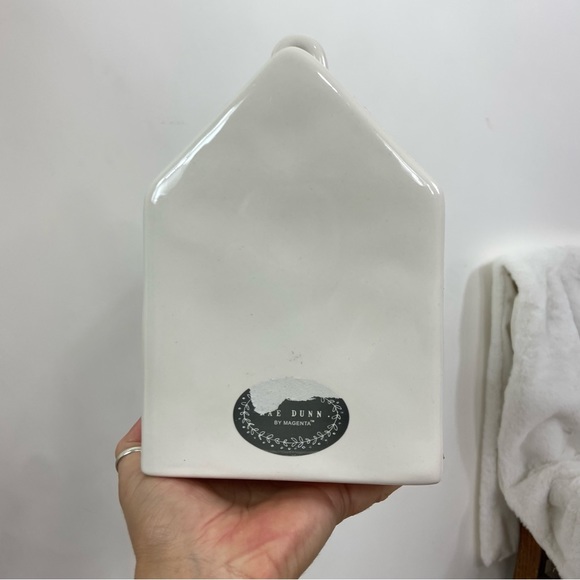 Rae Dunn artesian collection PEACE ceramic birdhouse by Magenta 213 - Picture 2 of 8